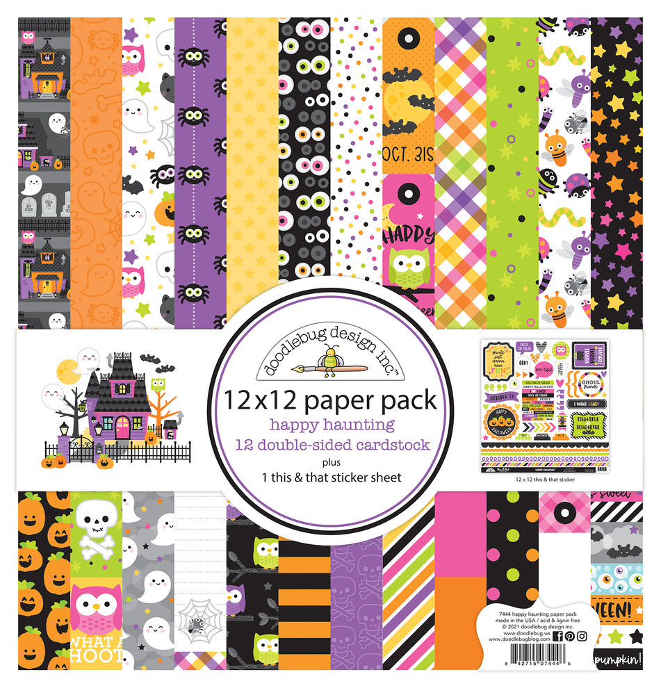 Doodlebug Design - Happy Haunting - 12 x 12 Collection Kit