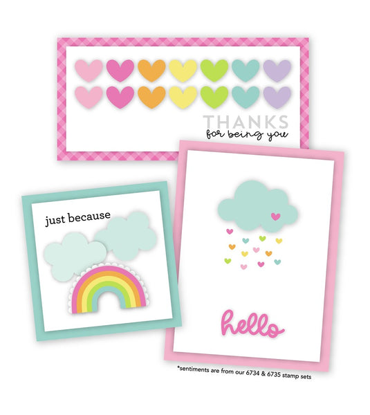 Doodlebug Design - Hello There! die set