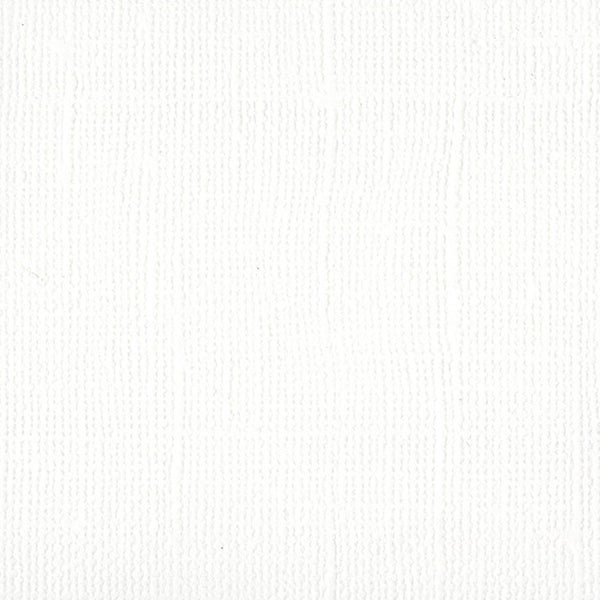 Bazzill Mono - 12 x 12 Textured Cardstock - White