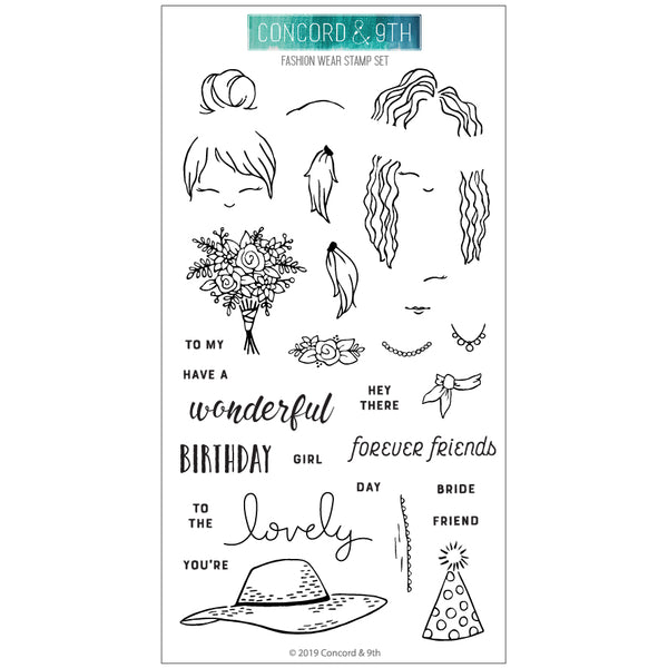 Concord & 9th - Fashion Wear - Stamp Set