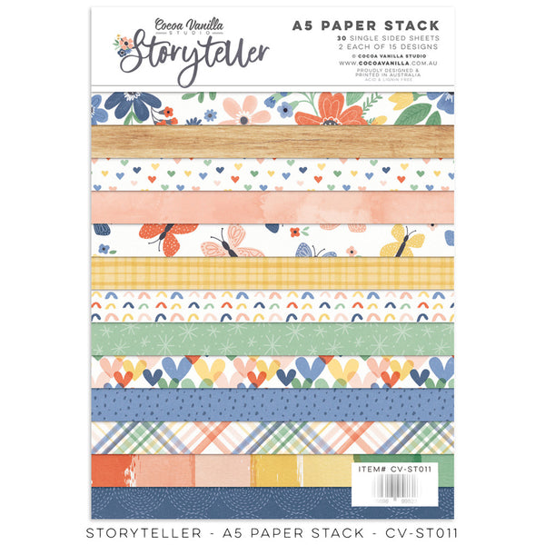 Cocoa Vanilla Studio - Storyteller - A5 Paper Stack