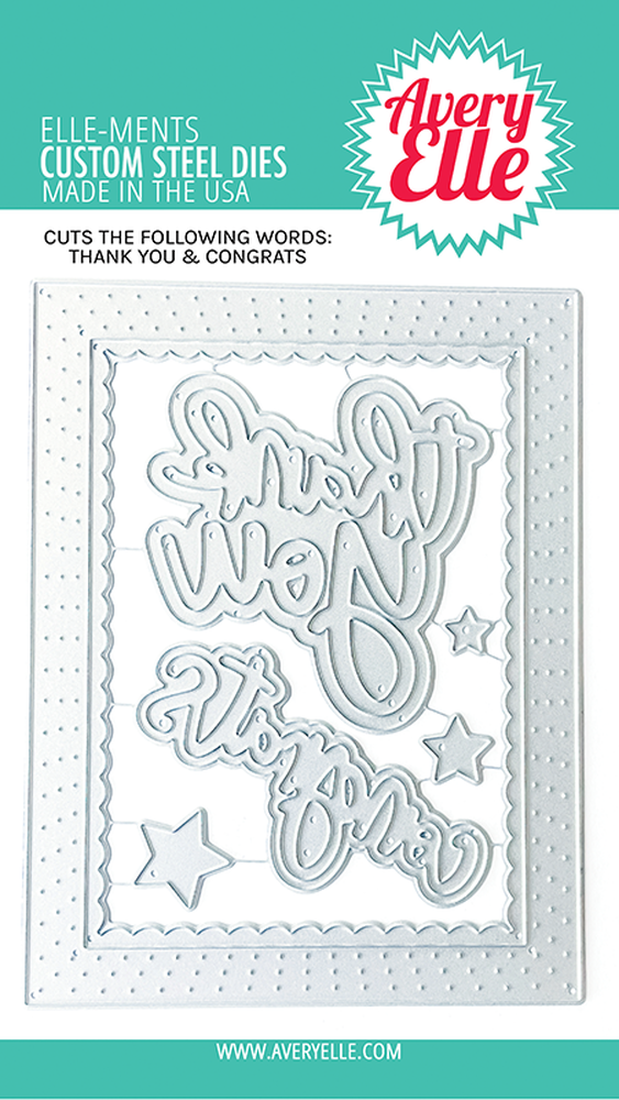 Avery Elle - Pierced Ray Frame die set