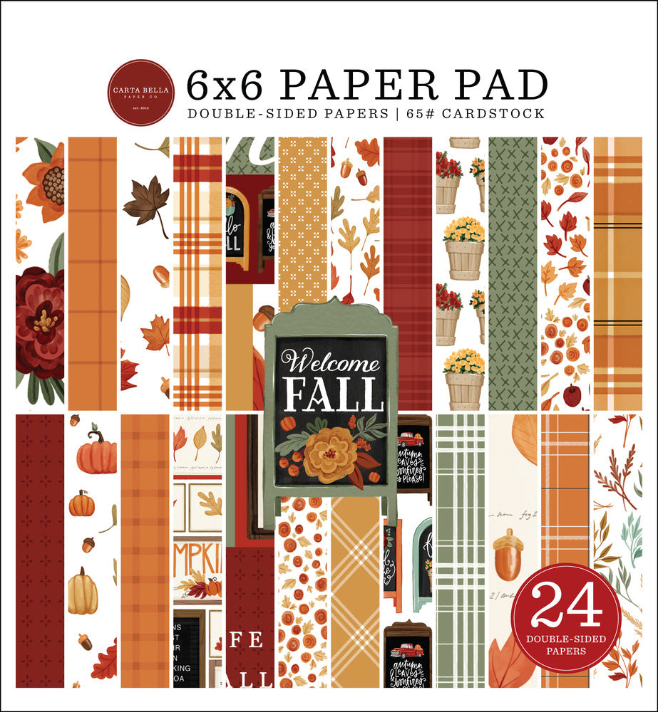 Carta Bella - Welcome Fall - 6 x 6 Paper Pad