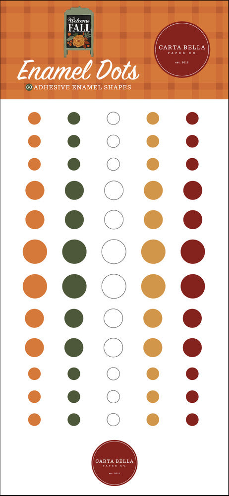Carta Bella - Welcome Fall - Enamel Dots
