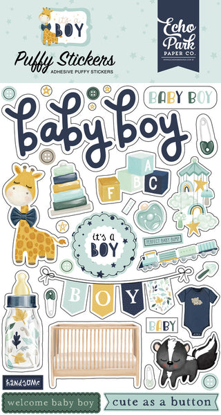 Echo Park - It's a Boy - Puffy Stickers