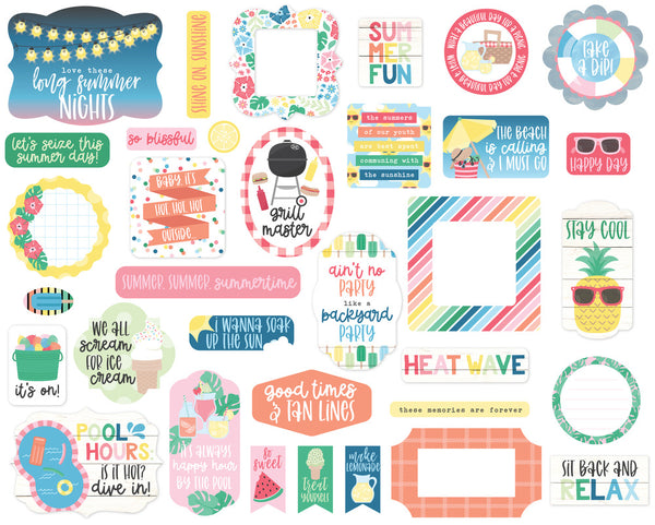 Echo Park - Sun Kissed - Ephemera Pack