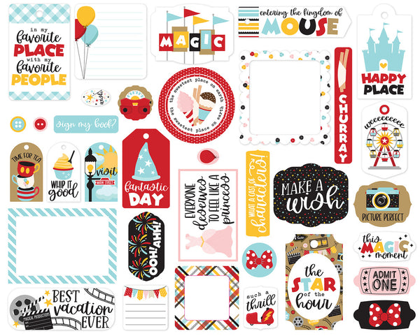 Echo Park - Wish Upon a Star 2 - Frames and Tags Pack