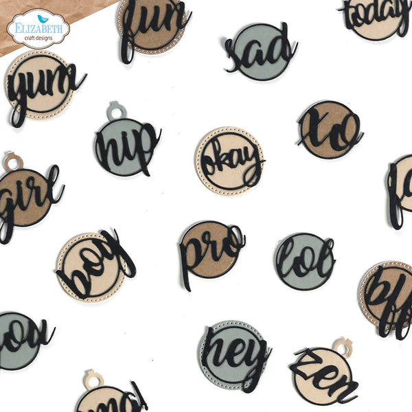 Elizabeth Craft Designs - Planner Essentials - 43 Circle Words