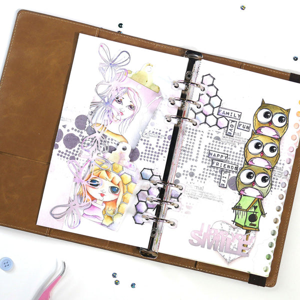 Elizabeth Craft Designs - Planner Essential - Pure Spring stamp set