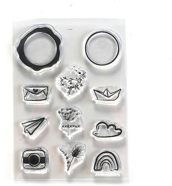 Elizabeth Craft Designs - Seal Embellishments stamp set