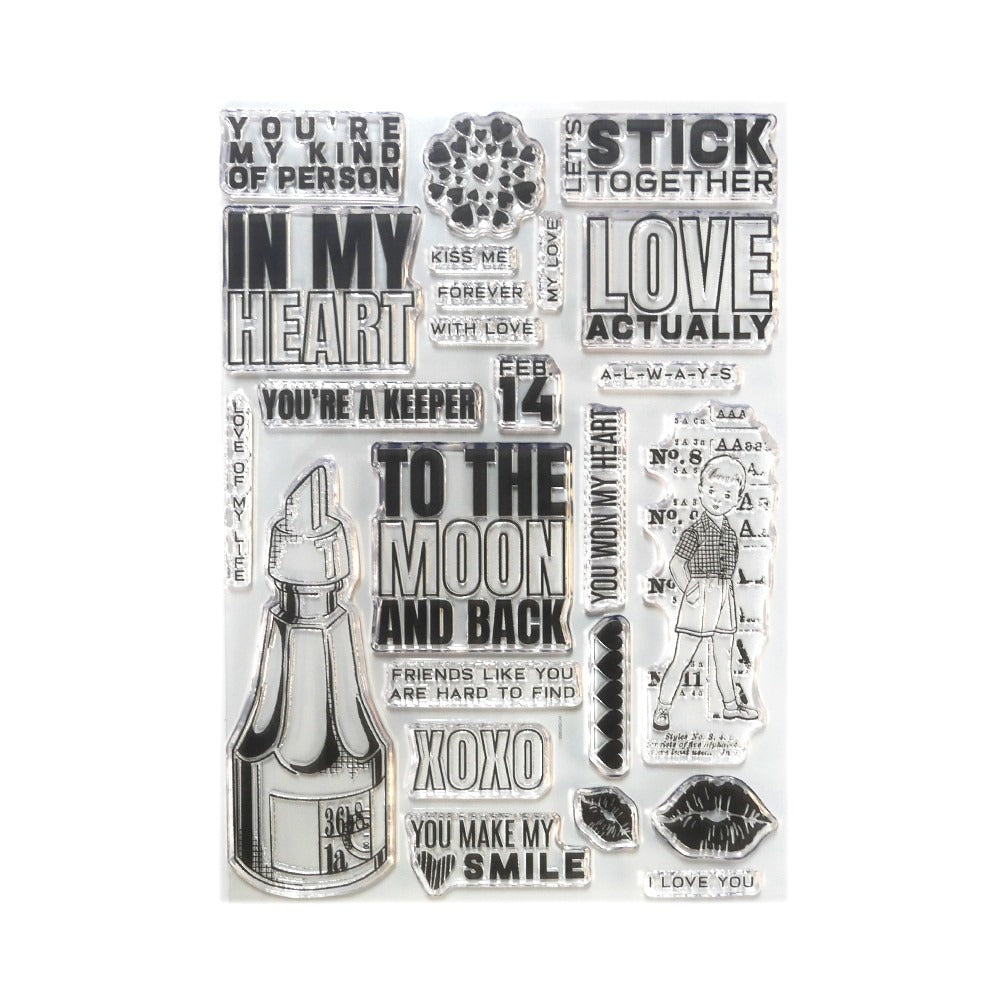 Elizabeth Craft Designs - Planner Essentials - Let's Stick Together stamp set