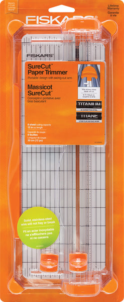 Fiskars - Trimmer - 12" SureCut Portable