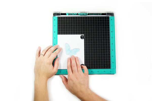 Hampton Art - Stamp Perfect Tool - 10" x 10" stamp positioning tool