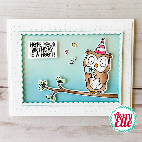 Avery Elle - Hoot Hoot Hooray stamp set