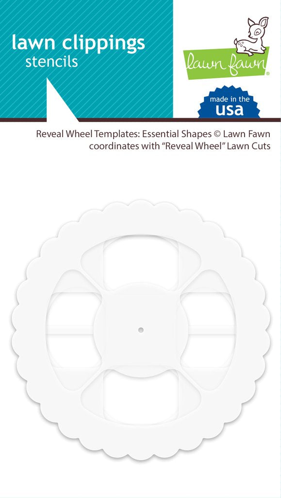 Lawn Fawn - Reveal Wheel Templates - Essential Shapes