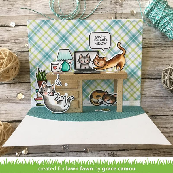 Lawn Fawn - Pop-Up Desk die set