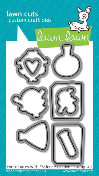 Lawn Fawn - Science of Love - Die set