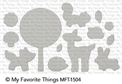 My Favorite Things - Sweet Spring Friends - Die Set