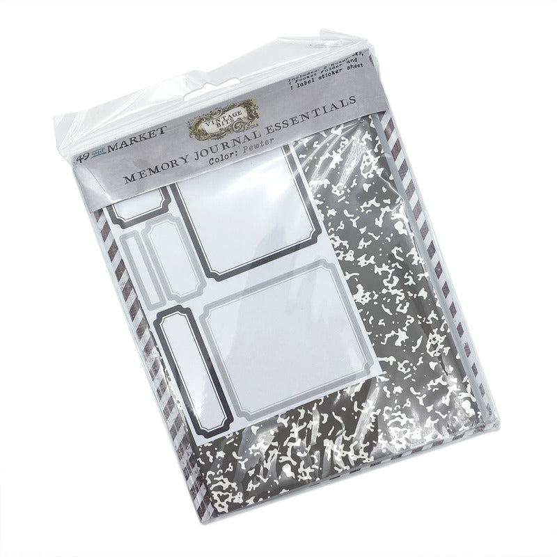 49 and Market - Memory Journal Essentials - Pewter