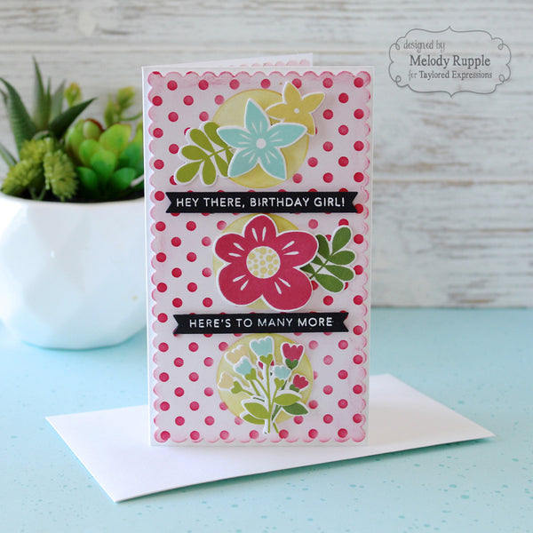 Taylored Expressions - Mini Slim Masking Stencil - On the Dot