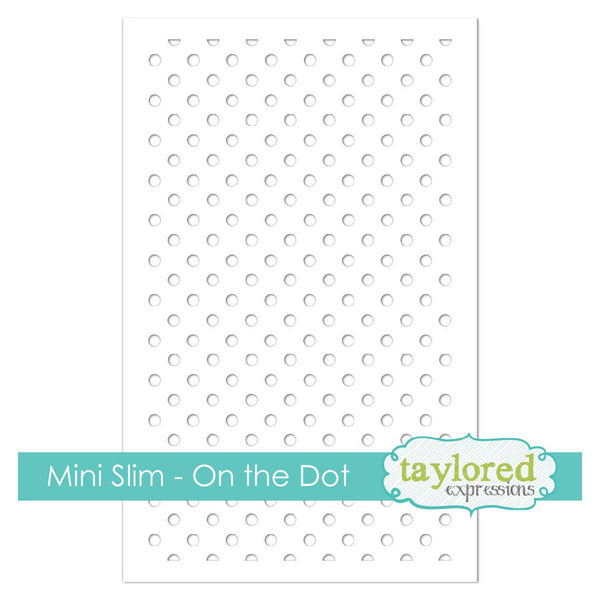 Taylored Expressions - Mini Slim Masking Stencil - On the Dot