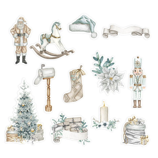 P13 - Christmas Charm - Ephemera Pack - Bits & Pieces