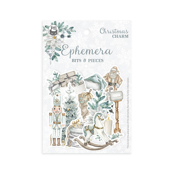 P13 - Christmas Charm - Ephemera Pack - Bits & Pieces