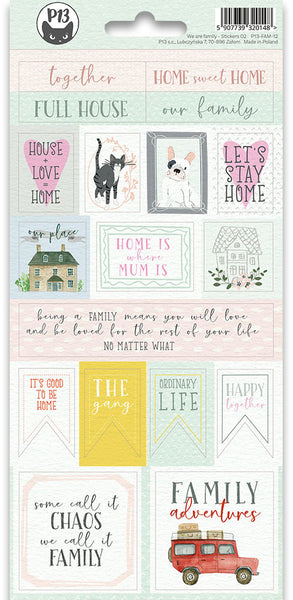 P13 - We Are Family - Stickers 02
