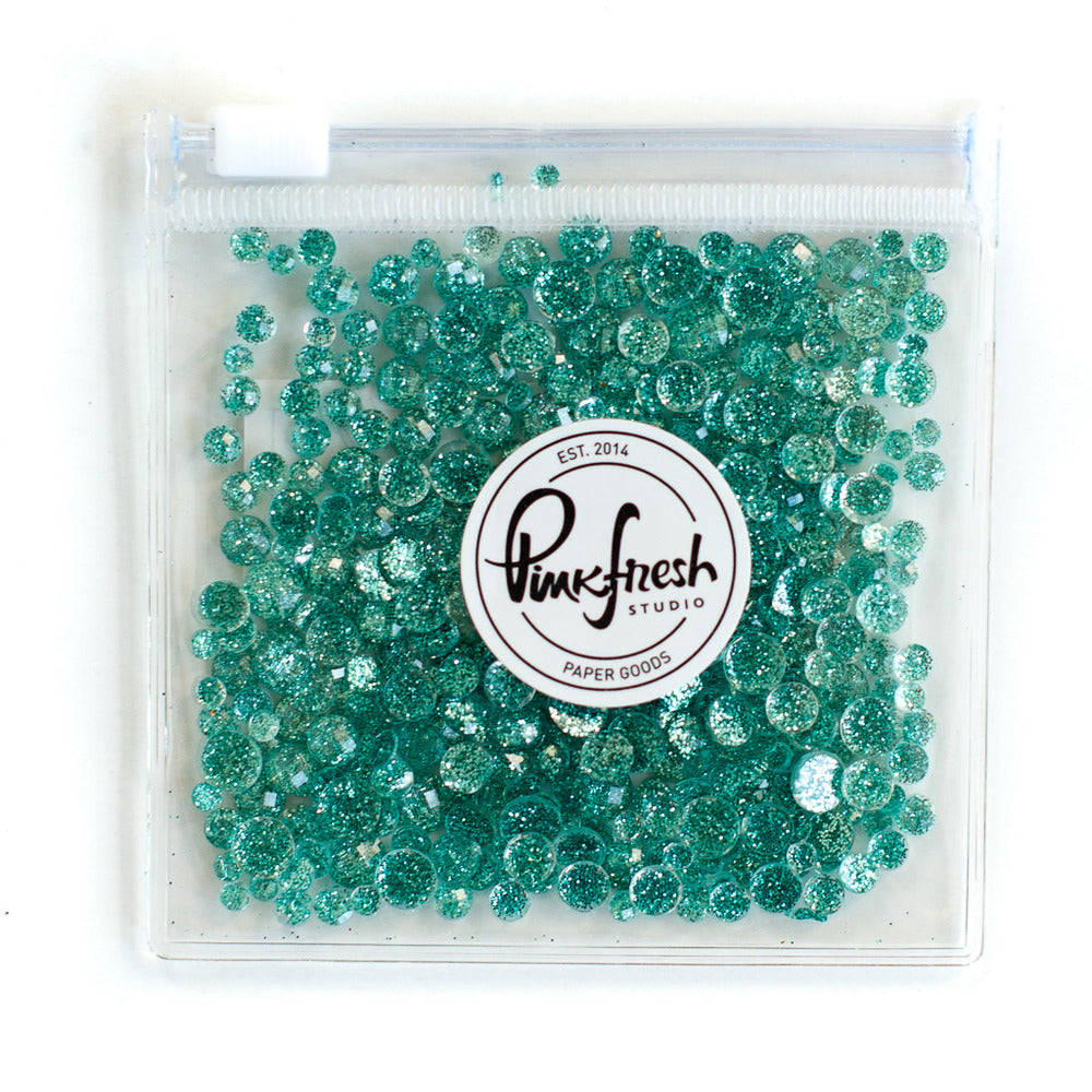 Pinkfresh Studio - Essentials - Glitter Drops - Aqua