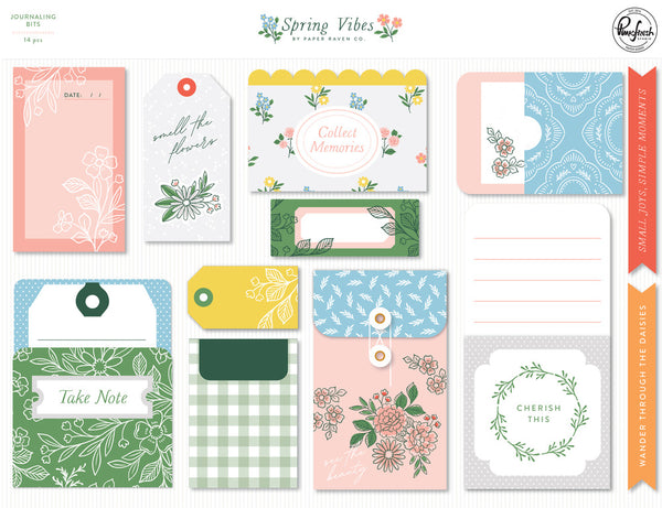 Pinkfresh Studio - Spring Vibes - Journaling Bits
