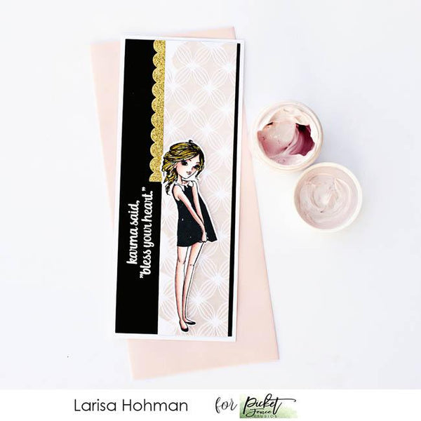 Picket Fence Studios - Bless Your Heart Stamp