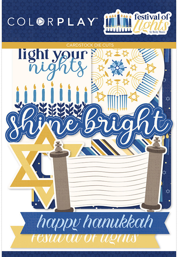 Photoplay Paper - Festival of Lights - Cardstock Die Cuts pack
