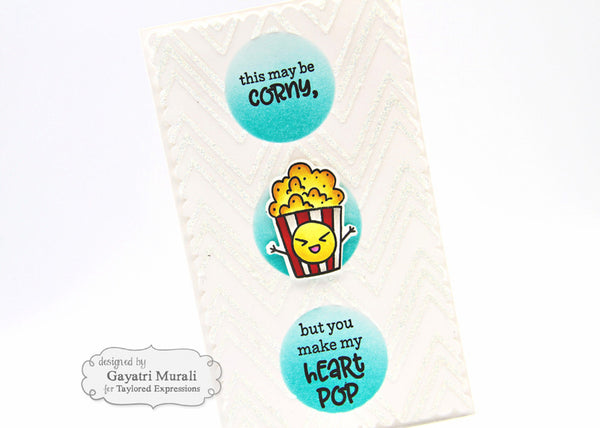 Taylored Expressions - Mini Slim Masking Stencil - Zig Zag