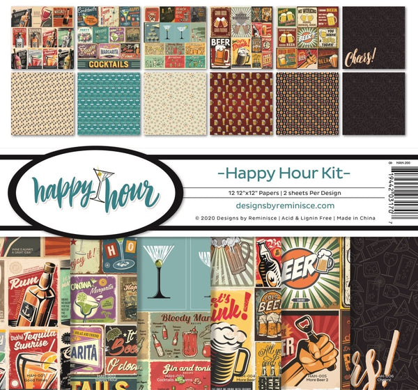Reminisce - Happy Hour - 12 x 12 Collection Kit
