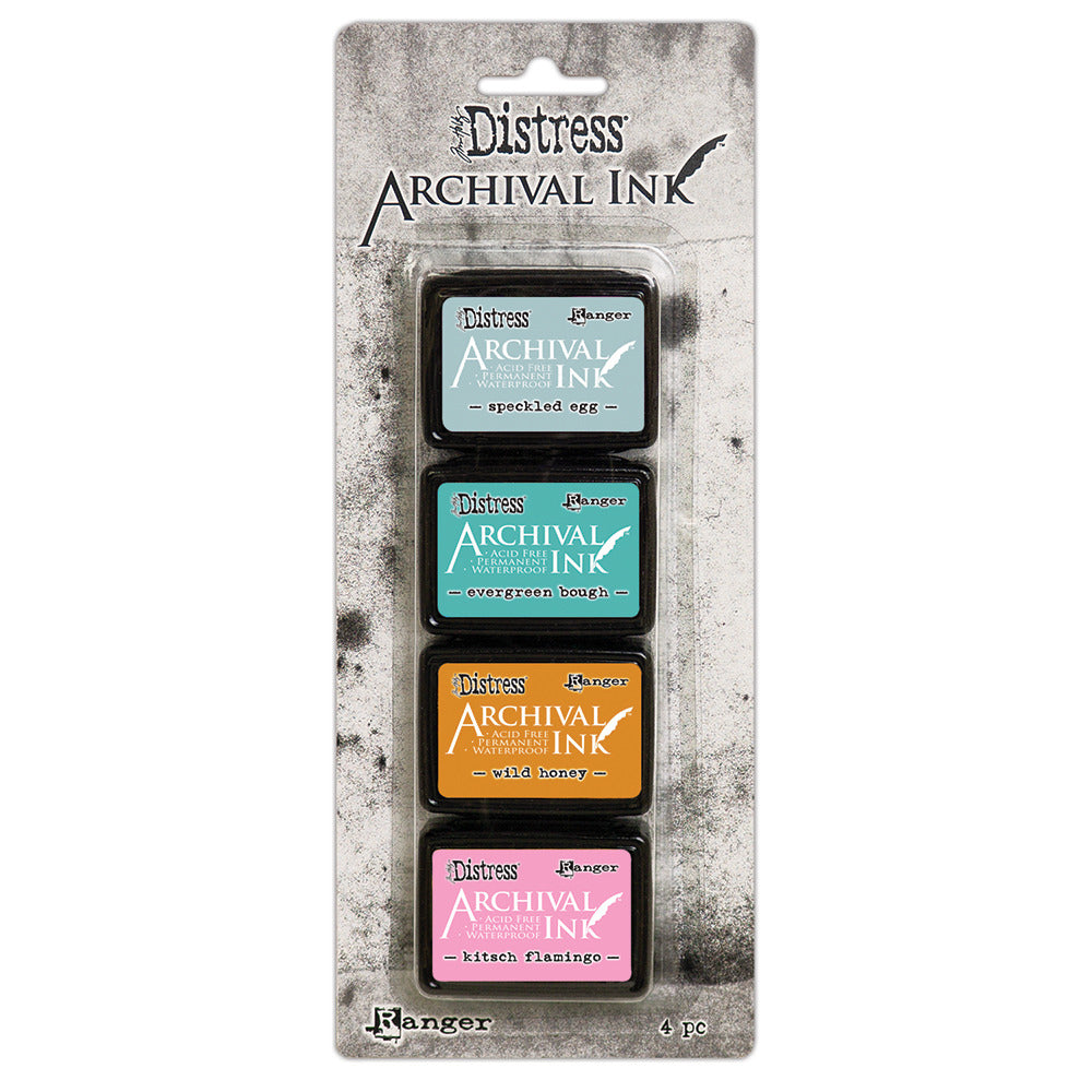 Ranger - Tim Holtz - Distress Archival Mini Ink Kit #4