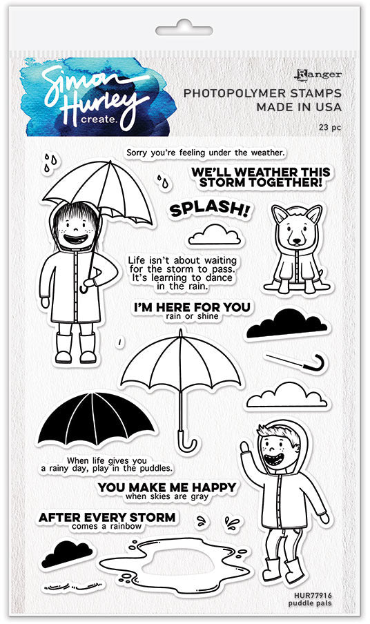 Simon Hurley - Puddle Pals Stamp Set
