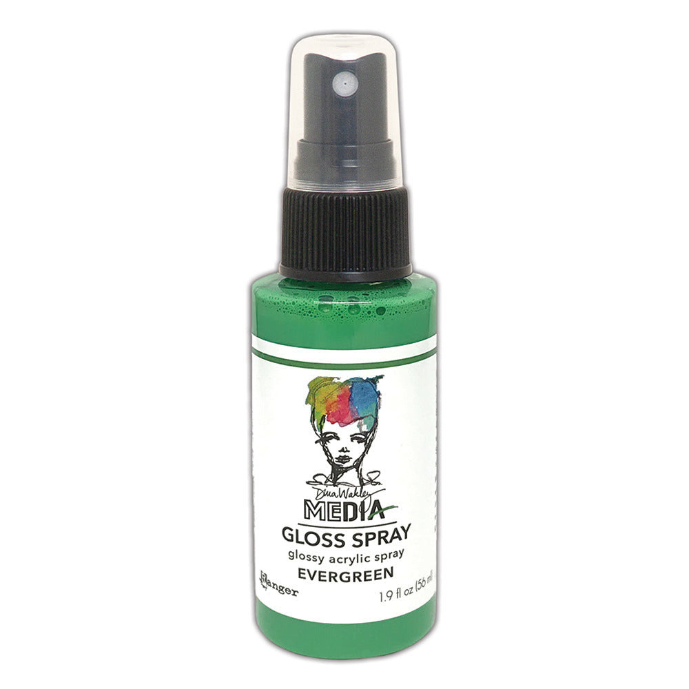 Dina Wakley Media - Gloss Spray - Evergreen