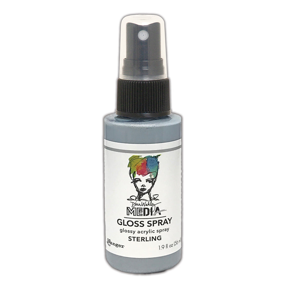 Dina Wakley Media - Gloss Spray - Sterling