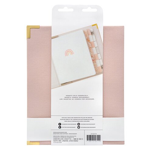 Heidi Swapp - Storyline Chapters - 8 x 10 Album - Blush
