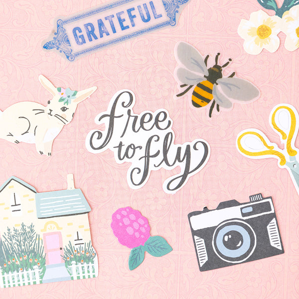 Maggie Holmes - Parasol - Icon Ephemera Pack