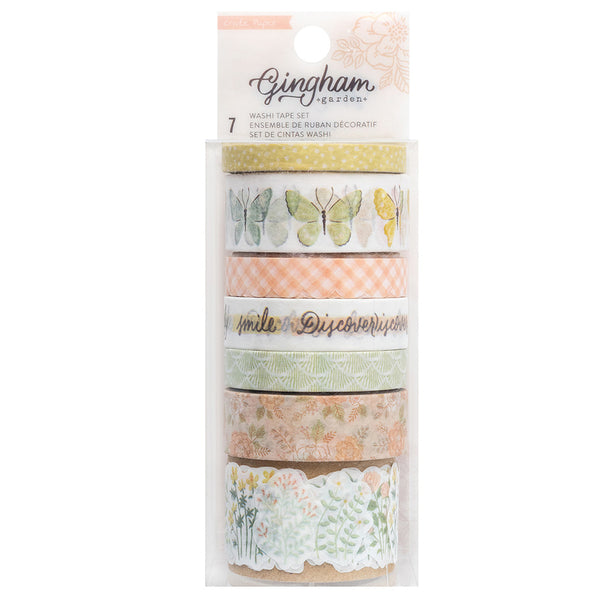 Crate Paper - Gingham Garden - Washi Tape New