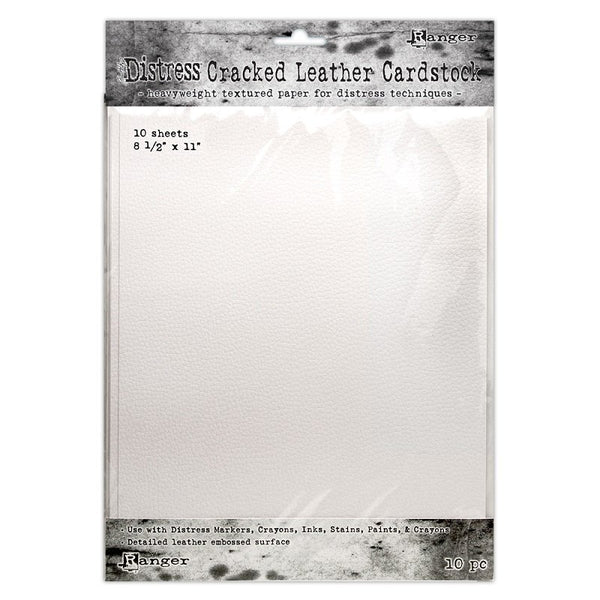 Ranger - Tim Holtz - Distress Cracked Leather Cardstock 8.5 x 11