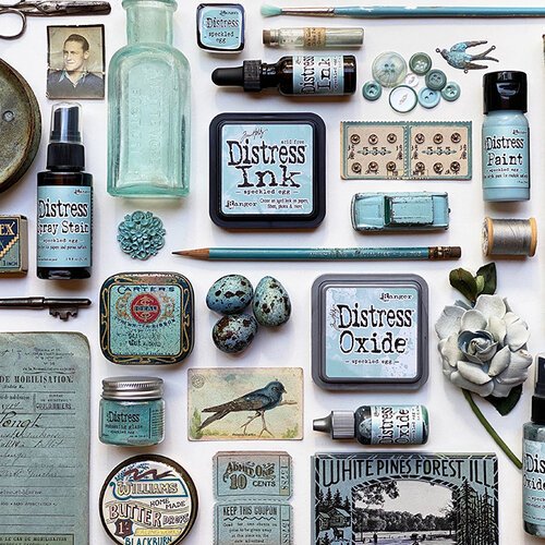 Tim Holtz - Distress Oxide Ink - Reinker - Speckled Egg