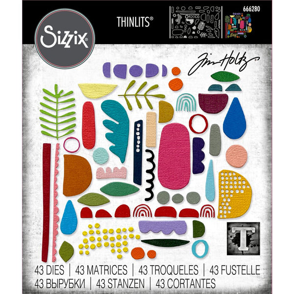 Sizzix - Tim Holtz - Abstract Elements die set