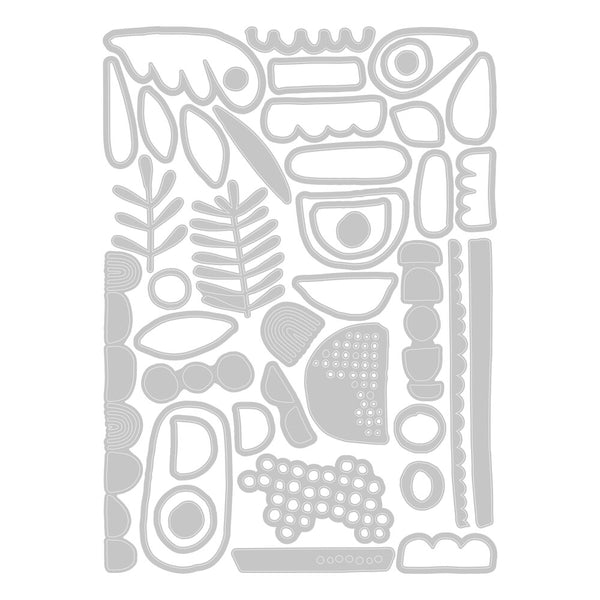 Sizzix - Tim Holtz - Abstract Elements die set