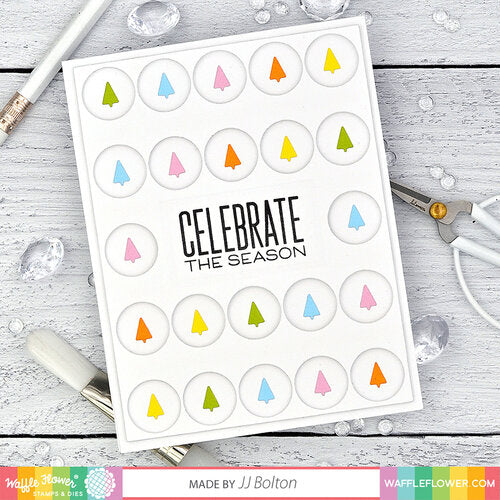 Waffle Flower - Big Dots Holiday stamp set