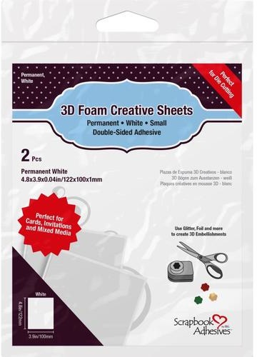 3L Adhesives - 3D Foam Creative Sheets - Thin