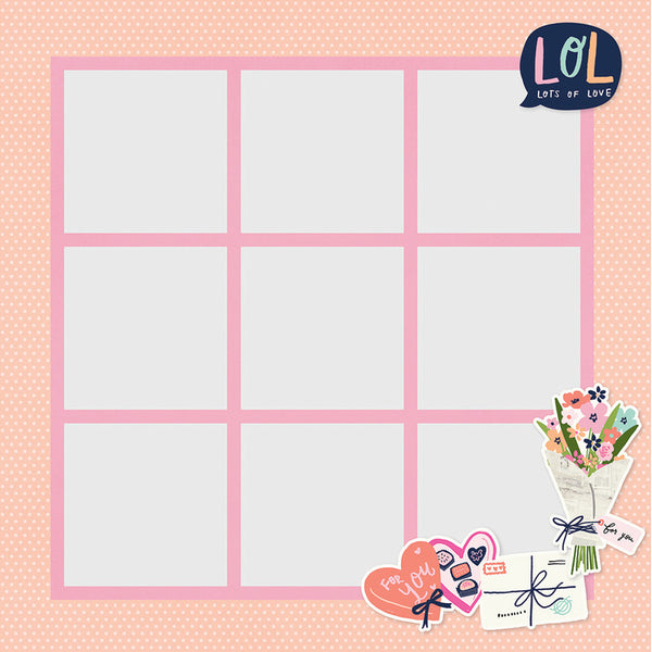 Simple Stories - Page Pieces - With All My Heart