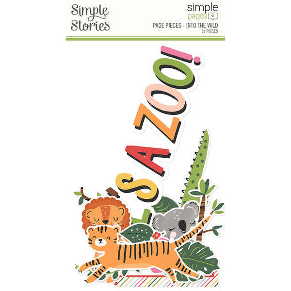 Simple Stories - Into the Wild - Page Pieces