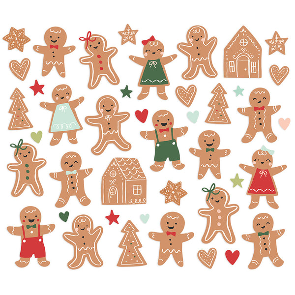 Simple Stories - Baking Spirits Bright - Gingerbread Bits